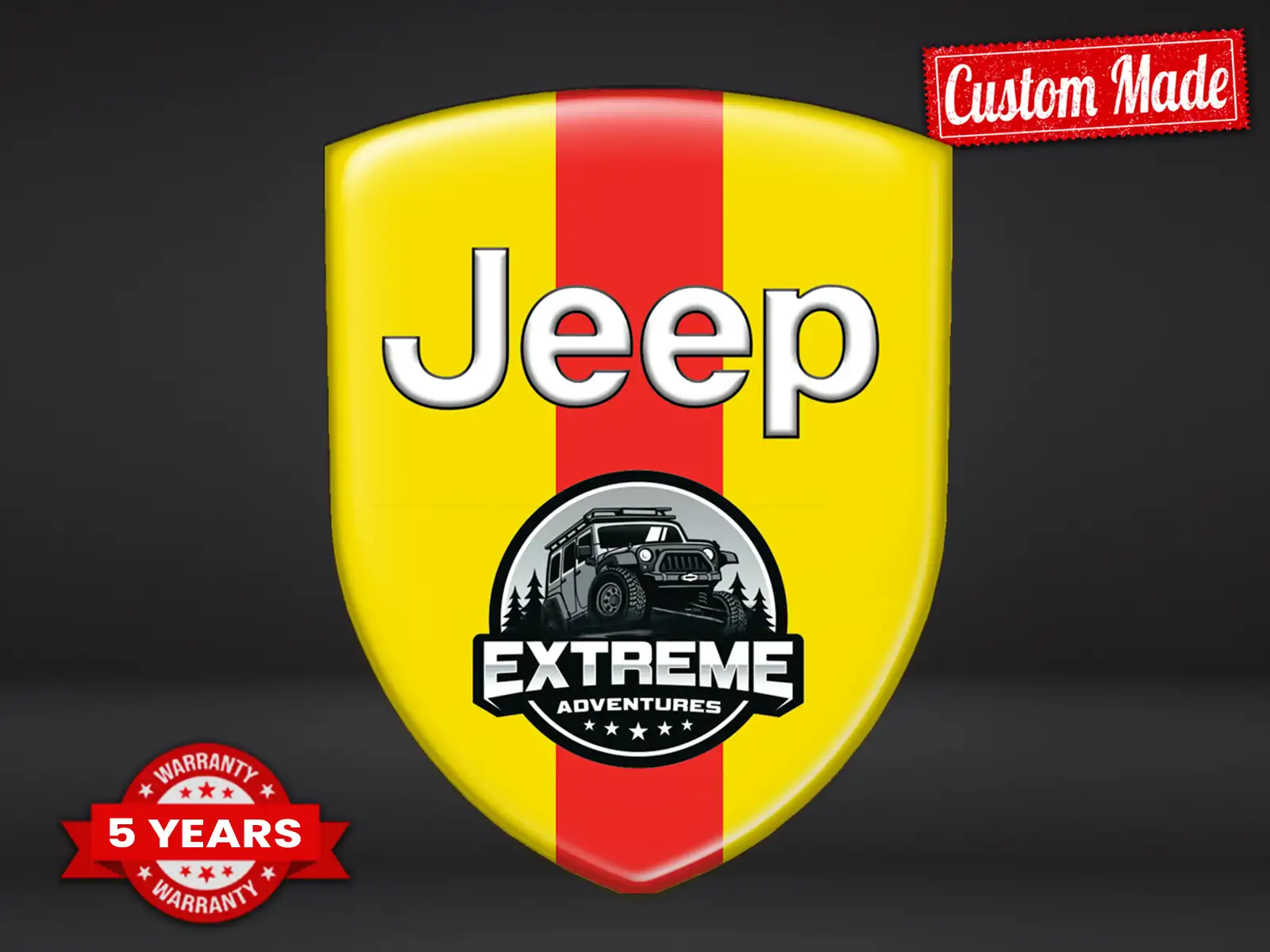 Jeep Decalcomanie Auto Edizione Scelta Max Stile